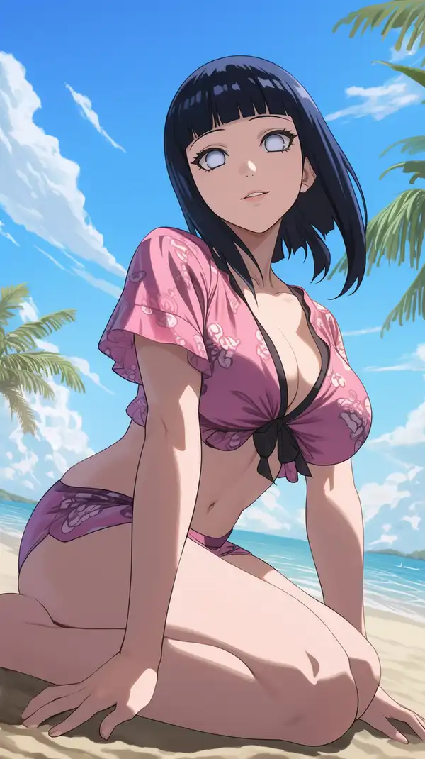 ảnh anime girl sexy đồ biển