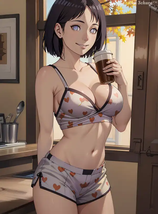 ảnh anime girl sexy uống coca