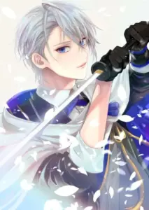 ảnh anime nam cầm kiếm katana