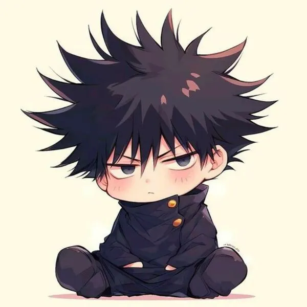 ảnh anime nam chibi tức giận 