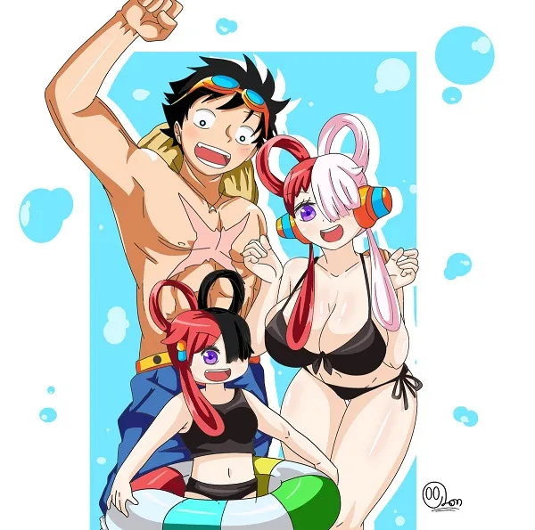 ảnh anime ngầu One Piece tai thỏ