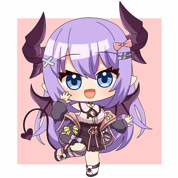 ảnh anime nữ chibi có sừng