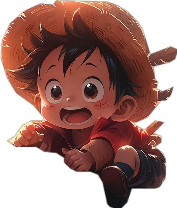 ảnh anime one piece chibi cute 