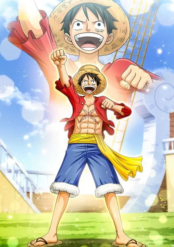 ảnh anime one piece luffy đẹp 