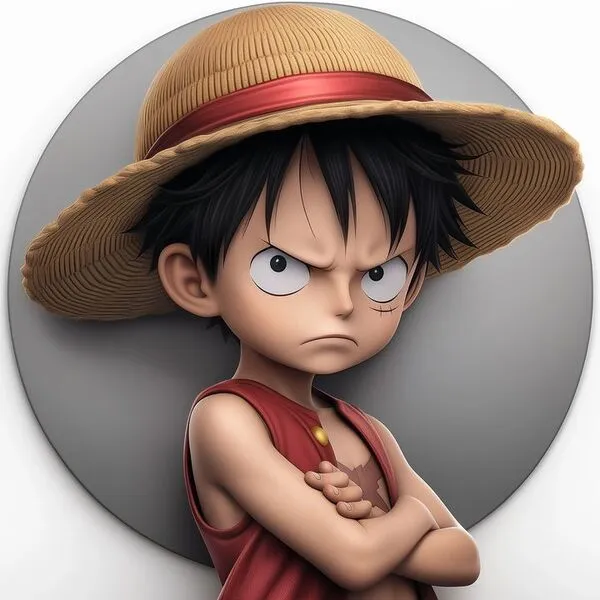 ảnh anime one piece mặt tức giận 