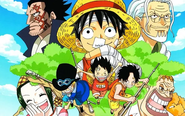 ảnh anime one piece gồm các nhân vật trong chuyện 