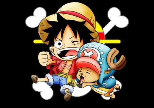 ảnh chopper và luffy