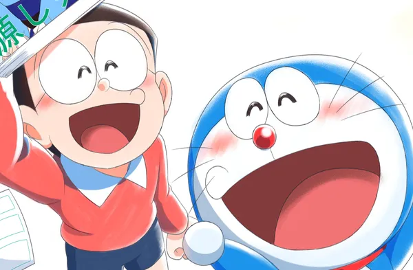 ảnh doraemon anime cute cùng nobita