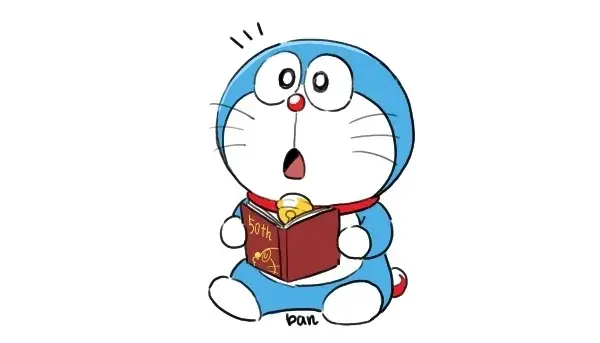 ảnh doraemon anime cute biểu cảm ngạc nhiên 