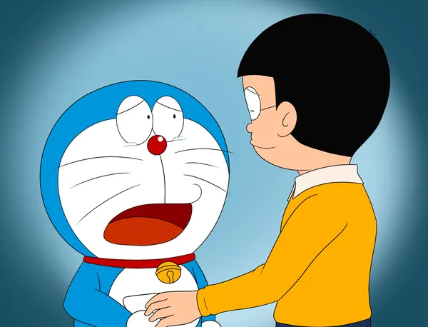 ảnh doraemon anime cute và Nobita