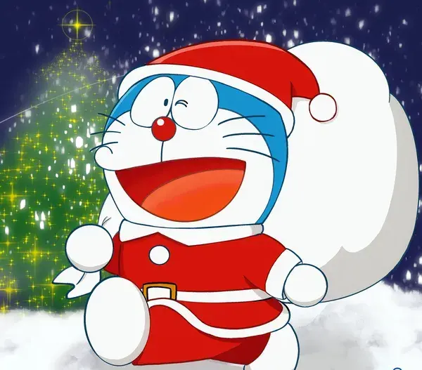 ảnh doraemon anime cute noel