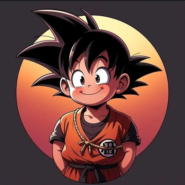 Son Goku cute đáng yêu 