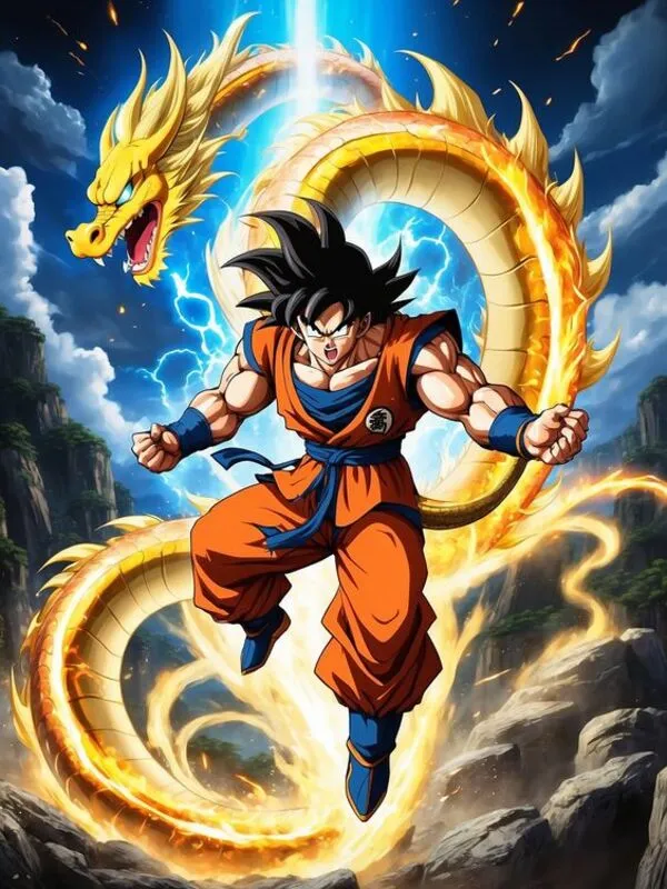 Son Goku dầy uy lực 