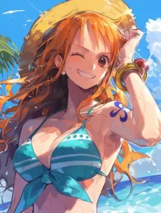 99+ hình ảnh Nami Wano bikini khoe vòng một nóng bỏng