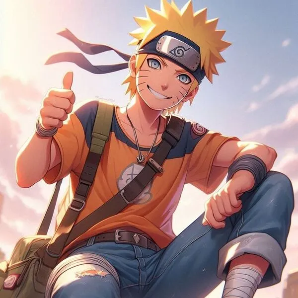 ảnh naruto cười tươi 