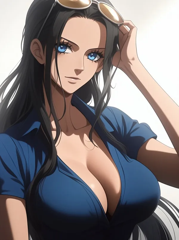 ảnh nico robin đẹp nhất đeo kính