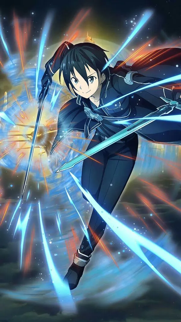 anime kirito ngầu càm kiếm 