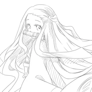 99+ anime tranh tô màu Thanh Gươm Diệt Quỷ Demon Slayer siêu đẹp