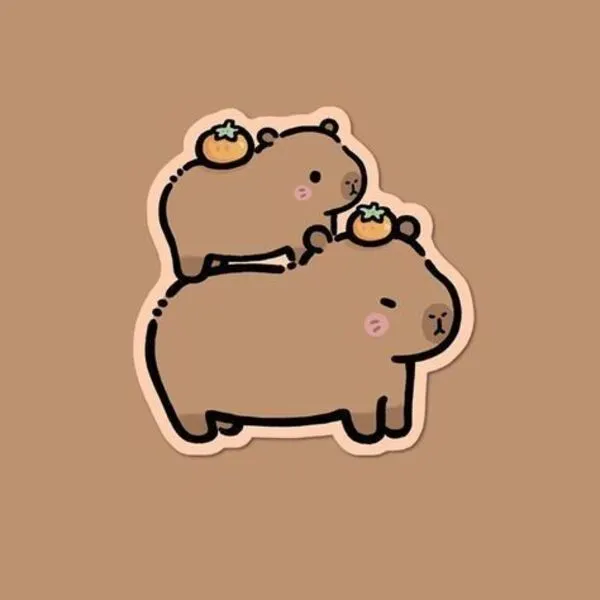 capybara anime cute 