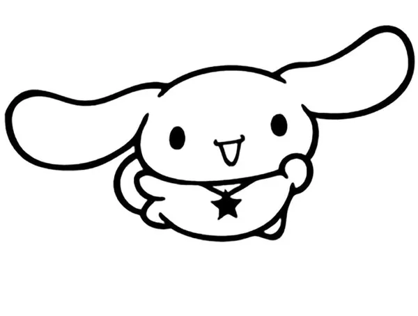 tô màu cinnamoroll anime vui nhộn 