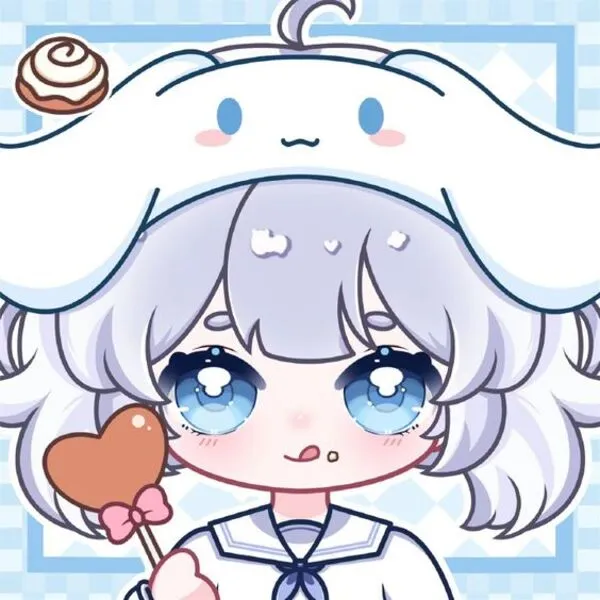 cinnamoroll anime chibi mắt to 