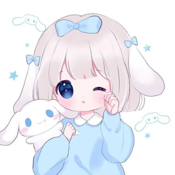 cinnamoroll anime chibi đáng yêu 