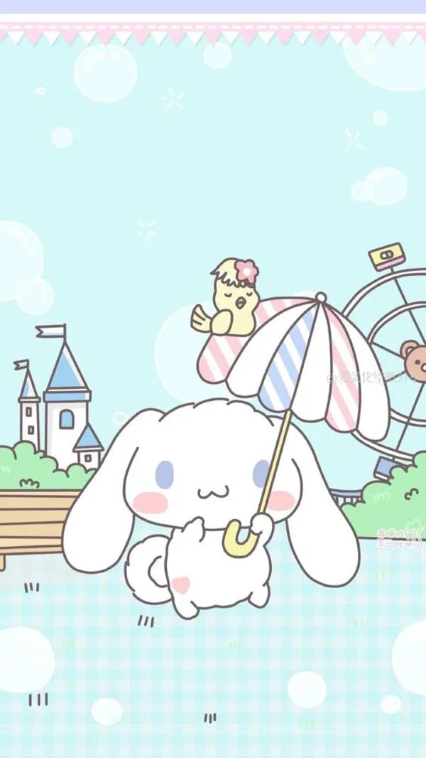 cinnamoroll anime cute làm hình nền đẹp 