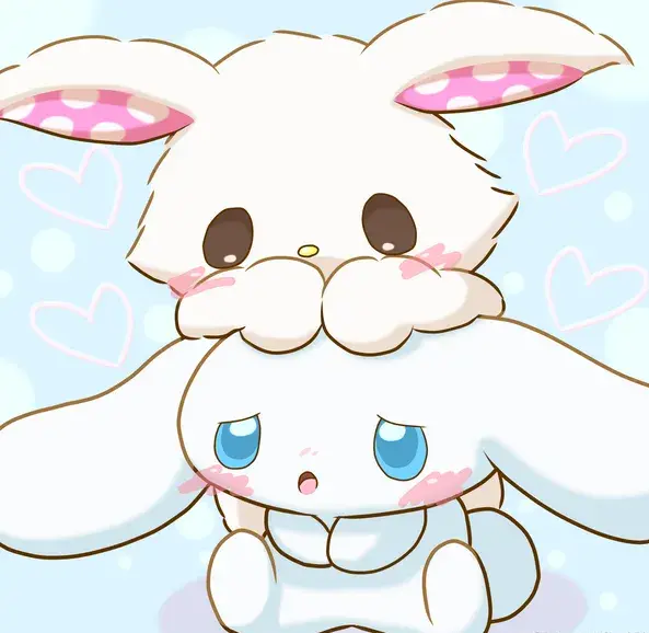 cinnamoroll anime cute mặt buồn 