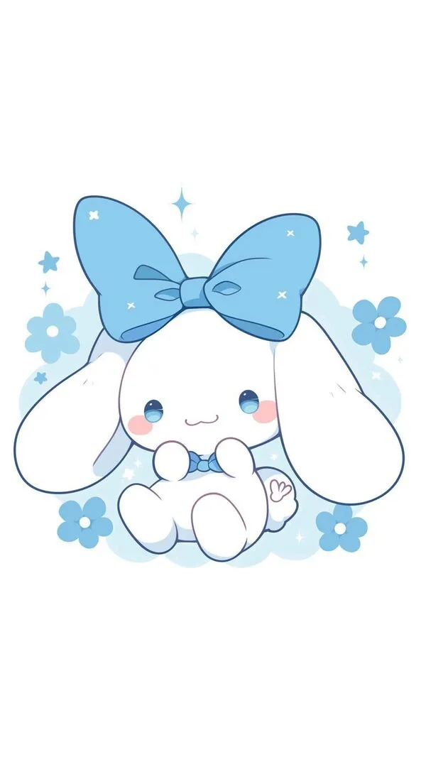 cinnamoroll anime với chiếc nơ xinh đáng yêu 