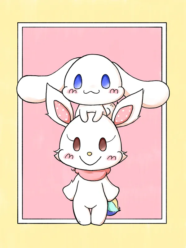 cinnamoroll anime và chú mèo 