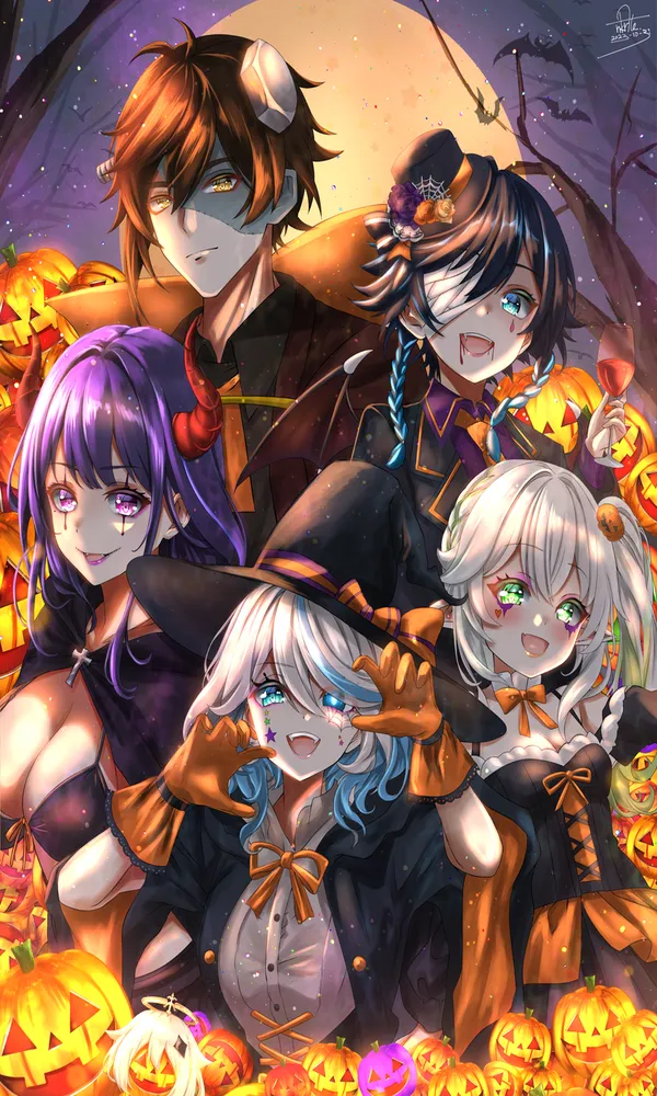 halloween anime cùng bạn