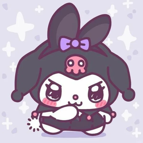 hình ảnh kuromi anime chibi