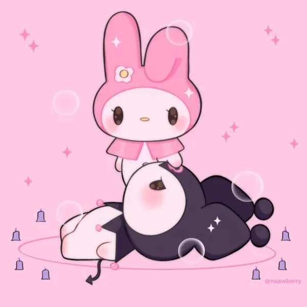 hình ảnh kuromi anime ngộ nghĩnh