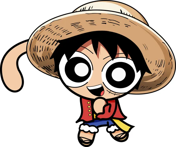 luffy one piece anime cute mới nhất 