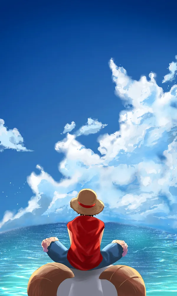 luffy one piece anime ngầu đẹp 