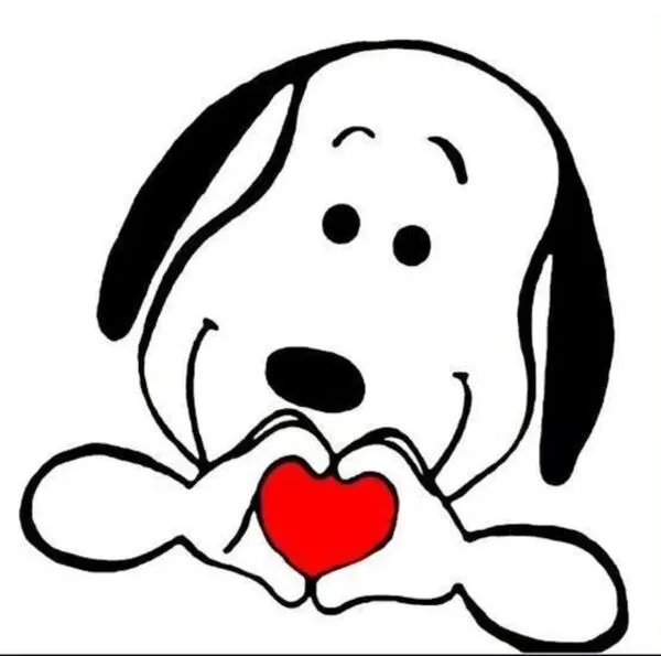 peanut snoopy love