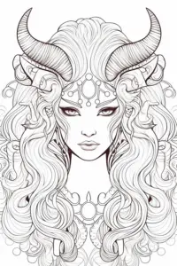 Tuyển tập bộ tranh tô màu anime 12 cung hoàng đạo đẹp nhất