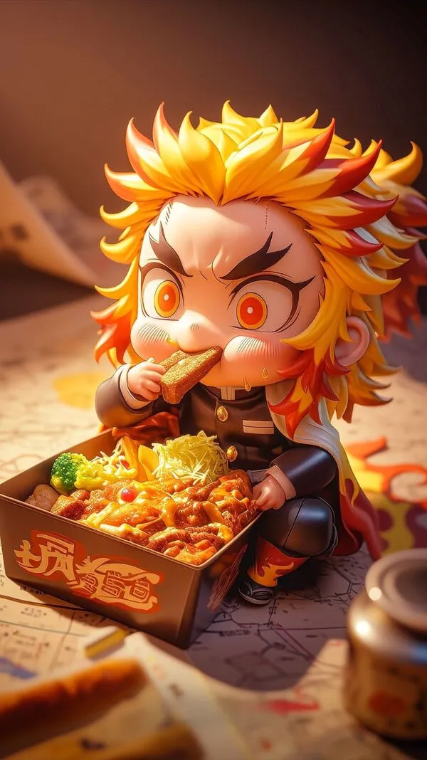 ảnh rengoku cute 