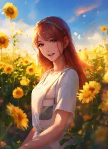 Gợi ý 99+ ảnh hoa hướng dương anime đẹp nhất, thơ nhất