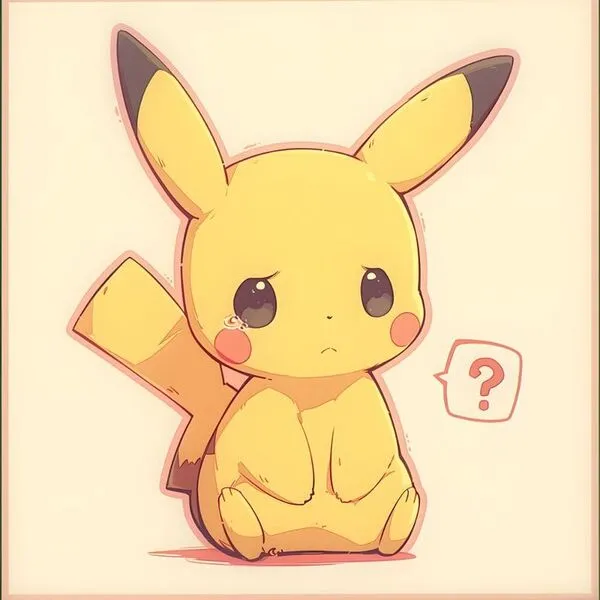 ảnh pikachu ánh mắt buồn 