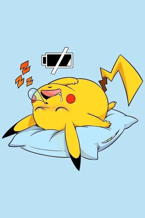 ảnh pikachu ngủ 