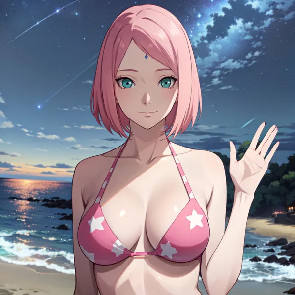 Sakura Haruno bikini sao