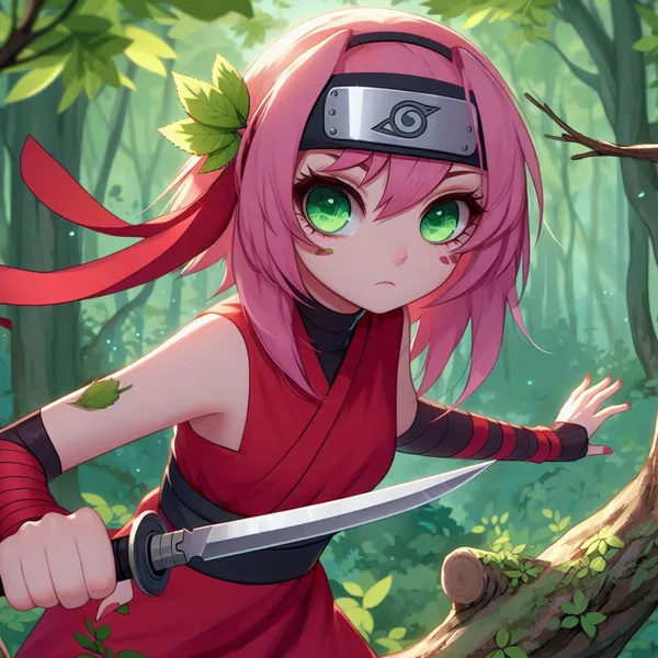 Sakura Haruno kiếm ngắn