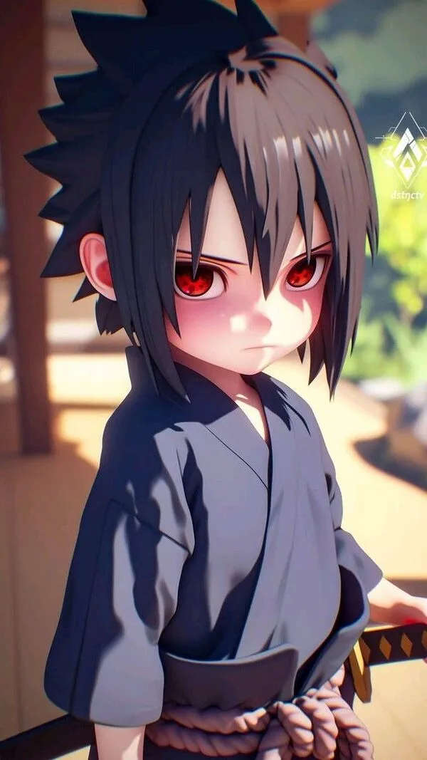 ảnh sasuke dễ thương 