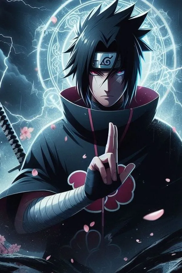 ảnh sasuke ngầu 4k 