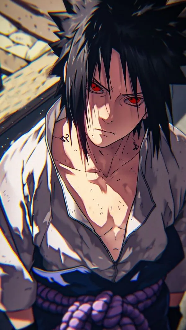 ảnh sasuke tức giận 