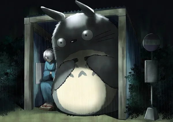 ảnh totoro buồn