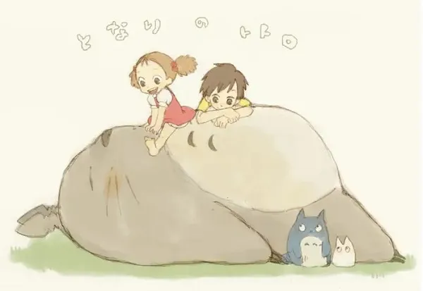 ảnh totoro đáng yêu 