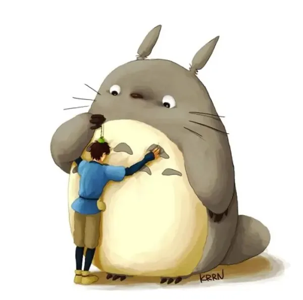 ảnh totoro dễ thương 