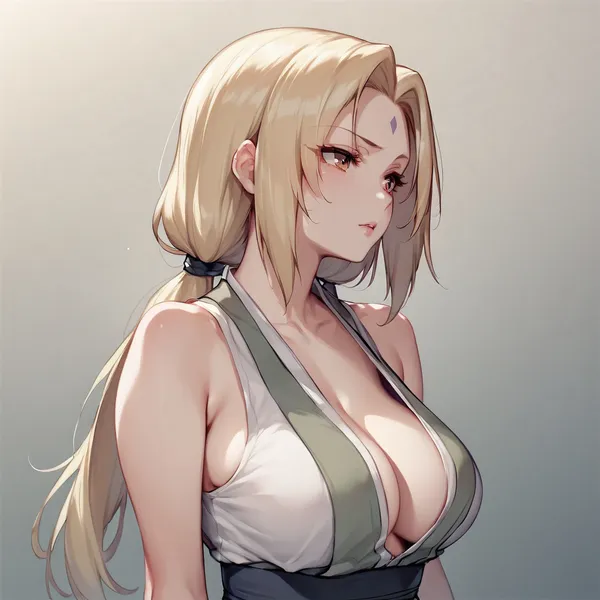 ảnh Tsunade buộc tóc